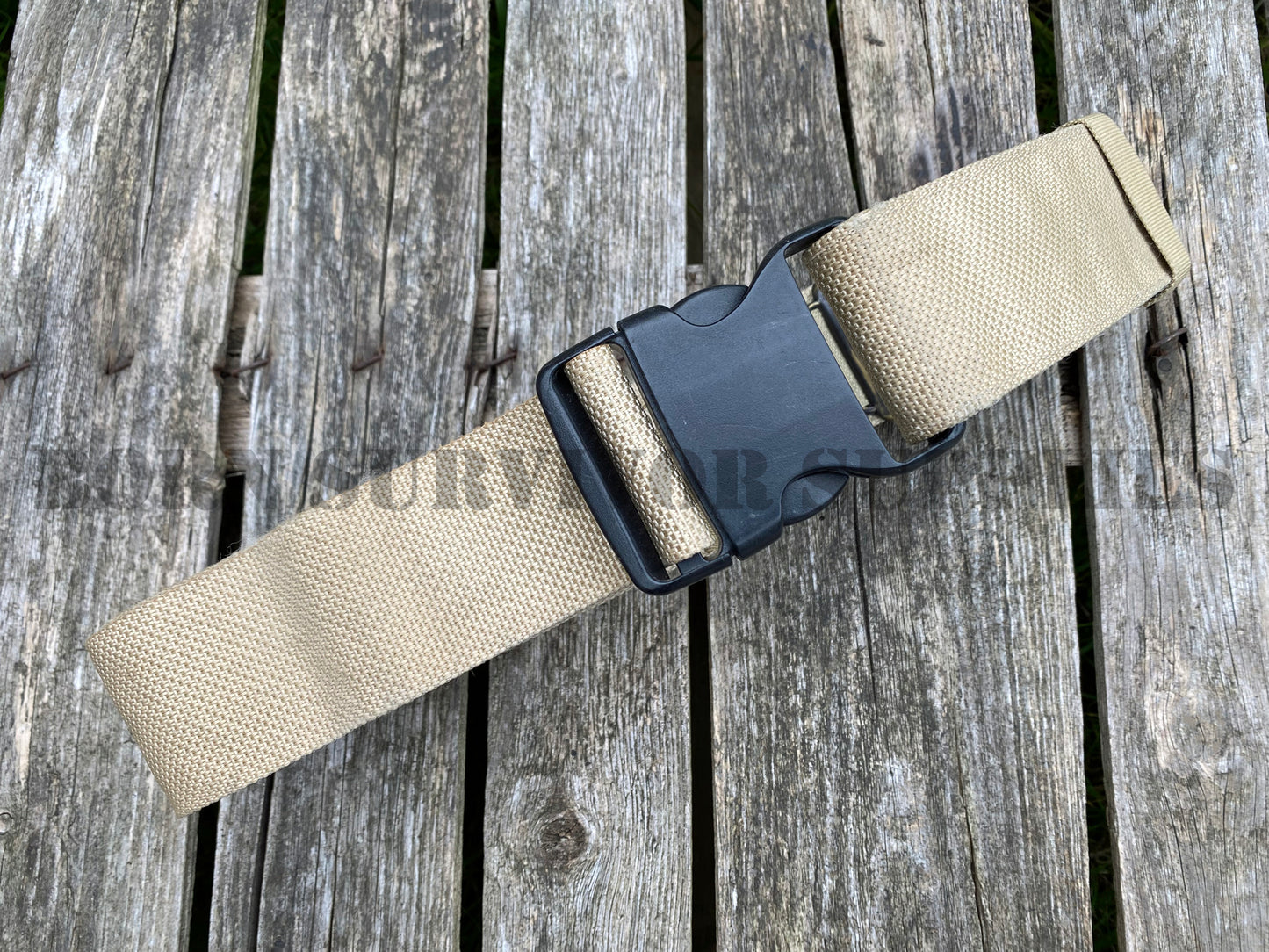 British Army Combat Trouser Belt (Desert Tan) (Clearance)