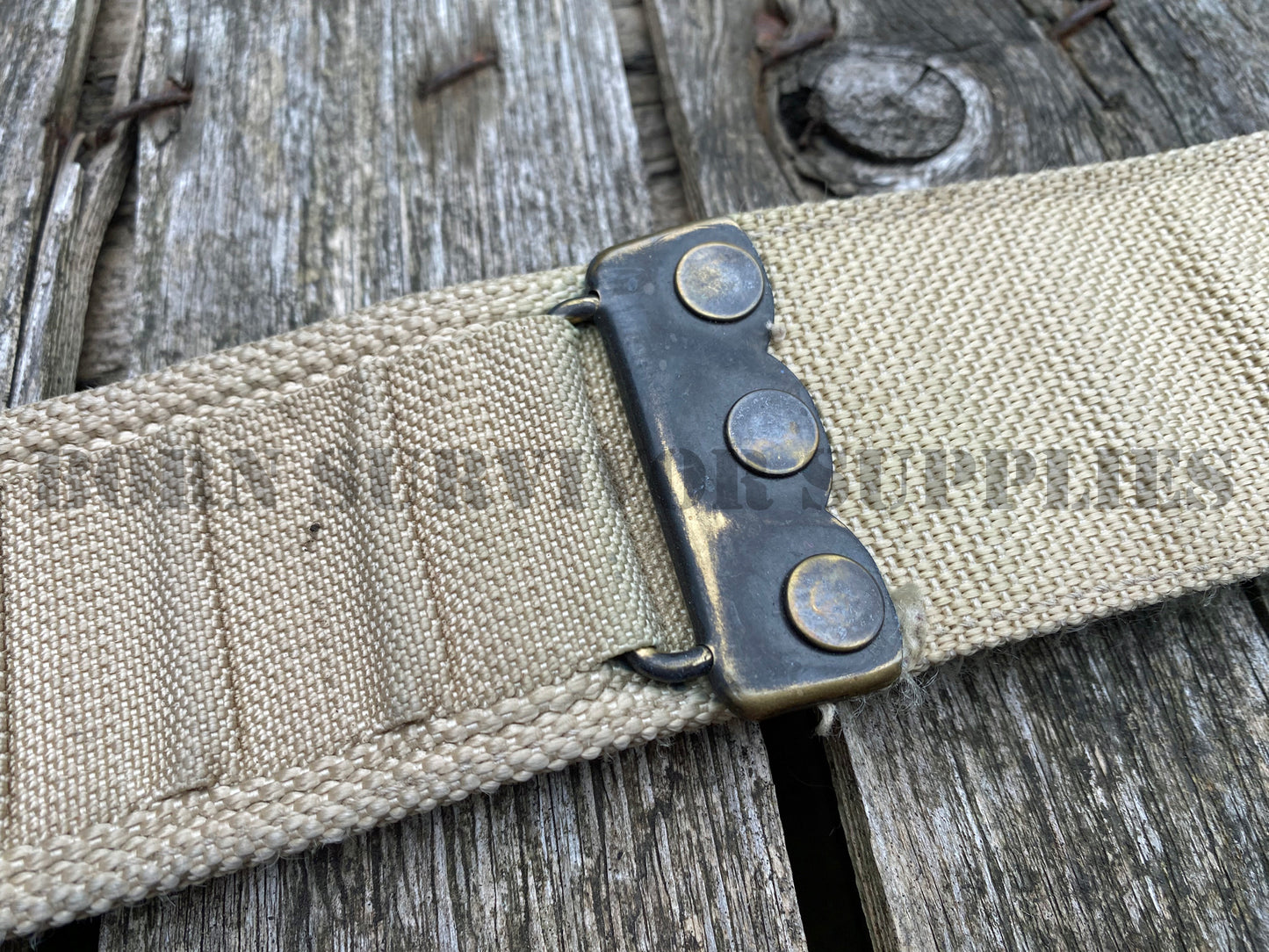 British Army Combat Trouser Belt (Desert Tan) (Clearance)