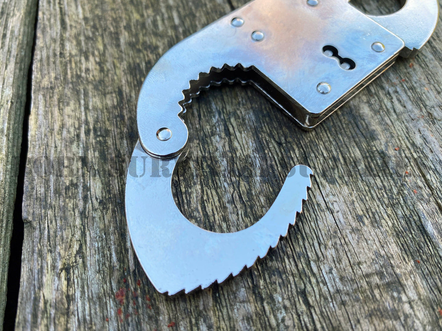 Stainless Steel Thumb Cuffs