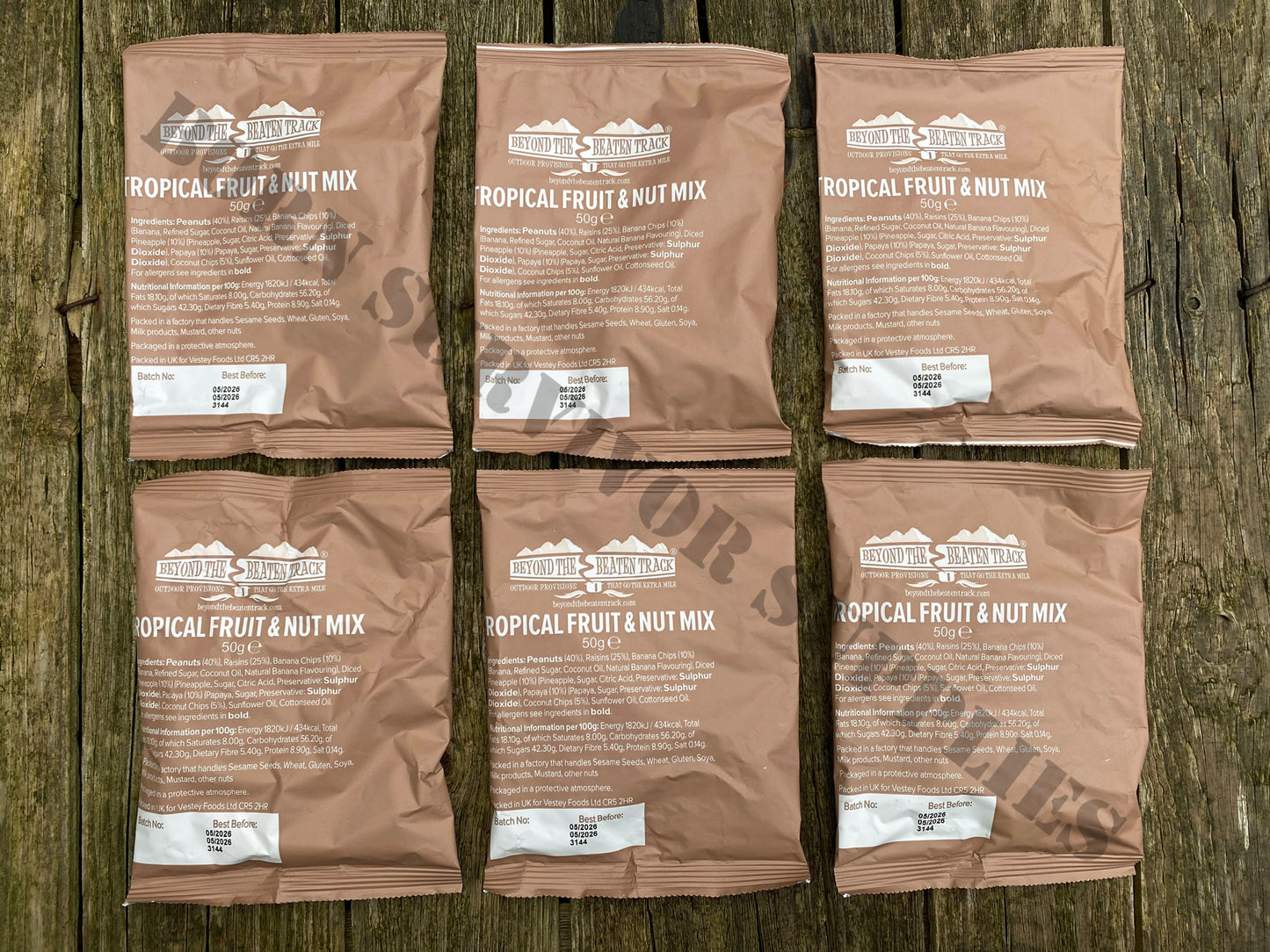 Tropical Fruit & Nut Mix (6 Pack)