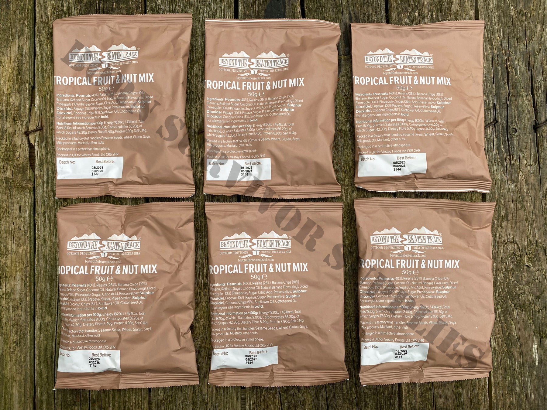 Tropical Fruit & Nut Mix (6 Pack)