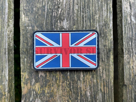Union Jack PVC Patch (Full Colour) - 5cm x 3cm