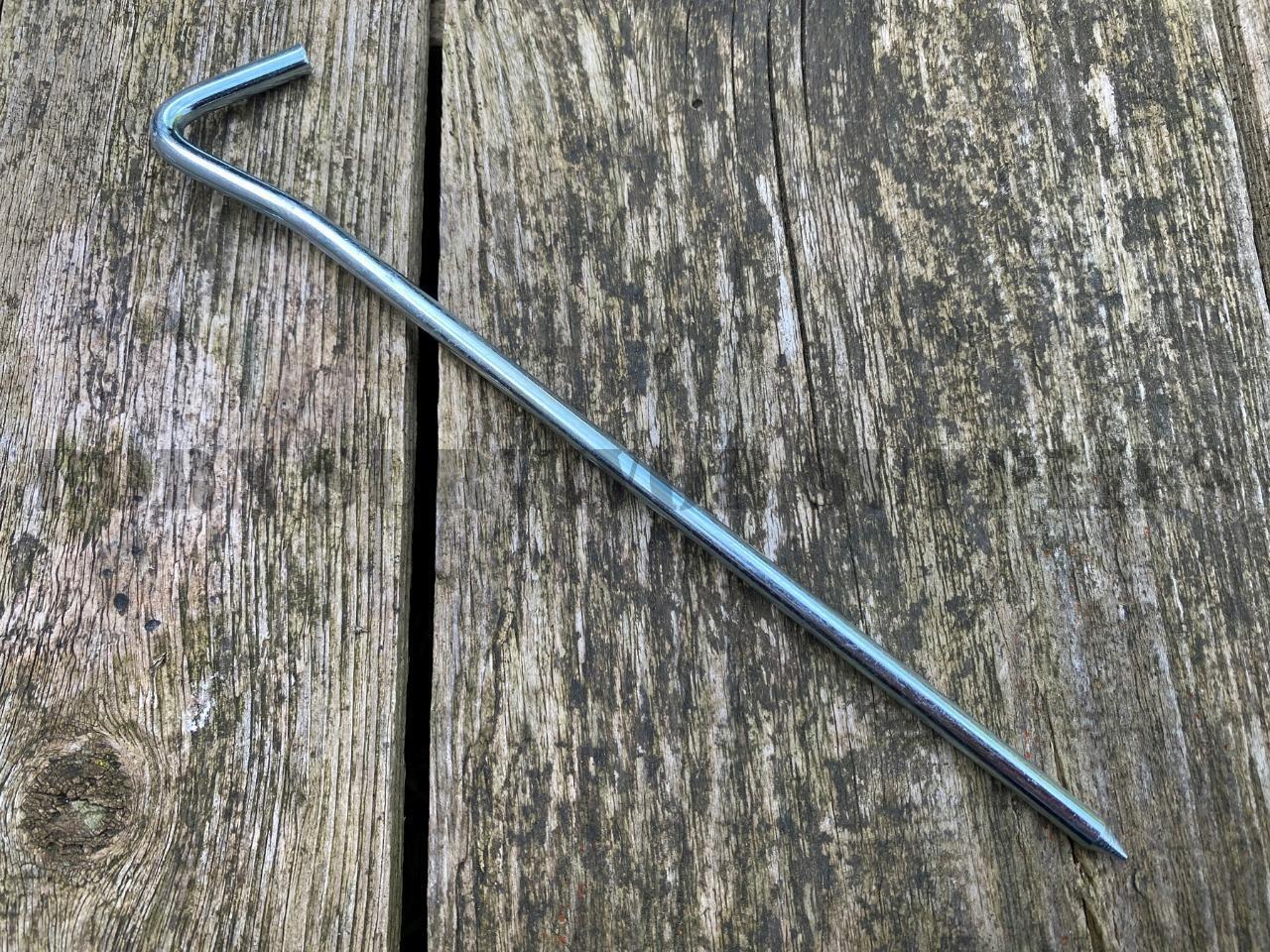 Easy Camp Heavy Duty Steel Tent Pegs (10 Pack)